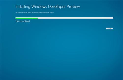 windows 8 installation